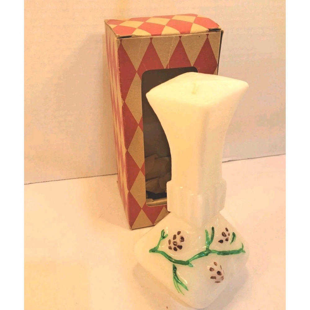 Windsor Candle Gems Decorative Novelty Holiday Candle Wax Boxed w/ Original Box